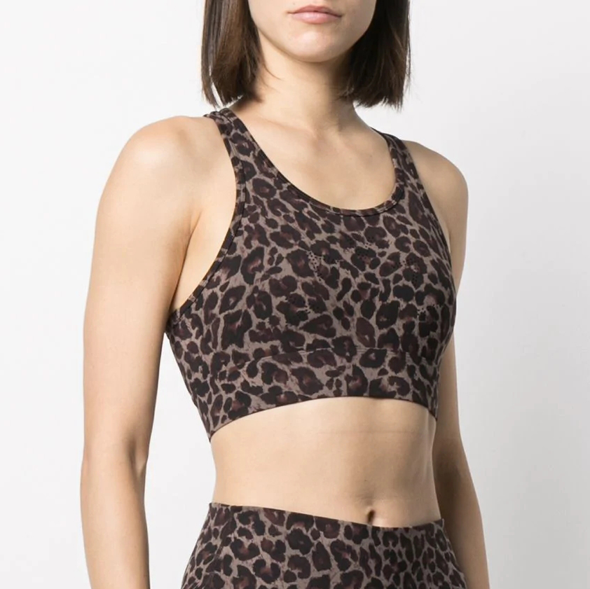 Buy sports bra leopard print on sales